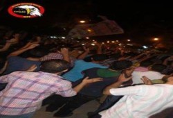 أولي فاعليات ألتراس نسور الحرية U.F.E بدسوق من أمام مدرسة الأشراف ضد الإنقلاب العسكري