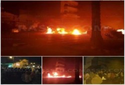 السويس: الثوار يستكملون مسيرتهم الليلية ويردون اعتداء الداخلية