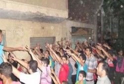 الشرقية: مسيرة ليلية لحركتي شباب وطلاب ضد الانقلاب بقرية سندنهور