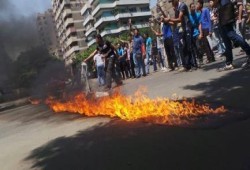 مظاهرة مفاجئة لــ"طلاب ضد الانقلاب" أمام منزل مساعد وزير داخلية الانقلاب