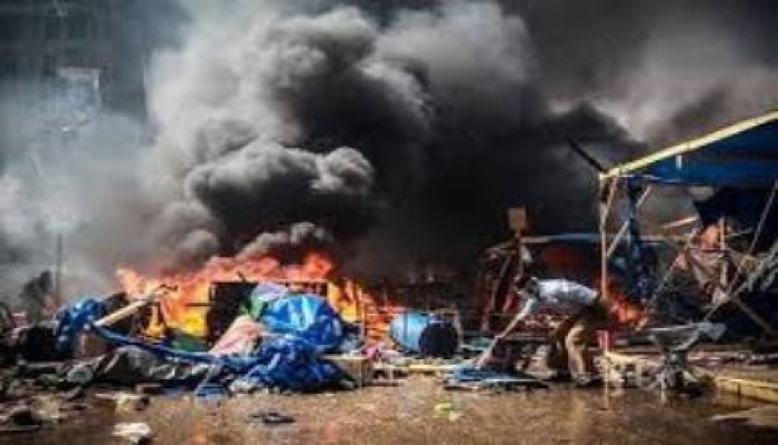 بالفيديو :  شهداء محافظة البحيرة و مشاهد لأحداث مدينة دمنهور يوم فض رابعة