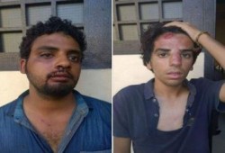 أمن الاقلاب يعتدي على صحفيي جريدة الشروق وموقع البوابة نيوز أثناء تغطية مظاهرات اليوم