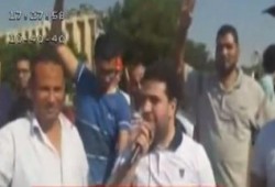 ننشر فيديو كلمة نجل الرئيس مرسي في خلال تظاهرات اليوم في ذكرى مذبحة رابعة والنهضة