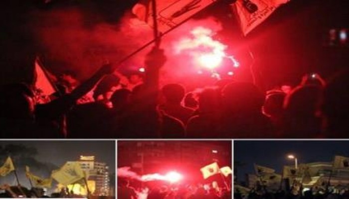 بالصور : الثوار يتظاهرون مساء اليوم أمام سفارة الإمارات الداعم الأول للانقلاب العسكري