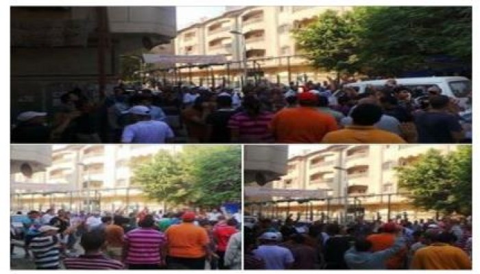 بالصور.. مسيرة صباحية لثوار المعادي ضد الانقلاب العسكري