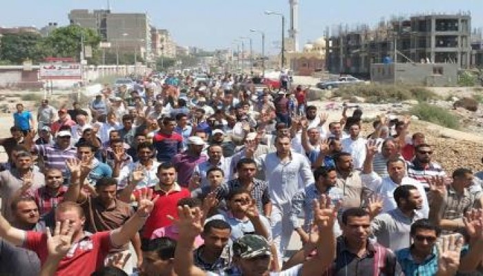 بلطيم كفر الشيخ تنتفض ضد الانقلاب العسكري الدموي في ذكري محرقة الفض