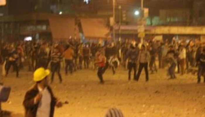 حصيلة إطلاق نار قوات الامن علي المتظاهرين  بفيصل