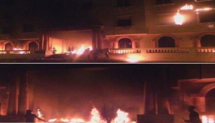 مجهولون يمطرون حي المعادي بعشرات من رجاجات المولوتوف الحارقة