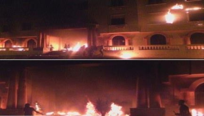 مجهولون يمطرون حي المعادي بعشرات من رجاجات المولوتوف الحارقة
