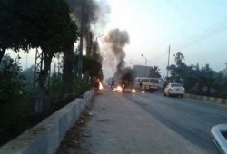 الدقهلية: الأهالي يقطعون طريق المنزلة-المنصورة اعتراضا على غلاء المعيشة