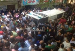 جنازة شهيد "فيصل" تتحول لمسيرة مناهضة للعسكر