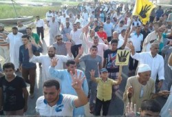 حشود ضخمة جدا لليوم الثالث على التوالي من أحرار وثوار ‫‏بلطيم‬ يخرجون رفضا لانقلاب العسكر