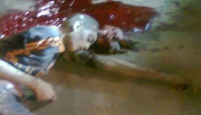 خطير .. صورة للطفل الشهيد خالد السعيد استشهد اثناء مشاركته في مسيرة رافضة للانقلاب أمس