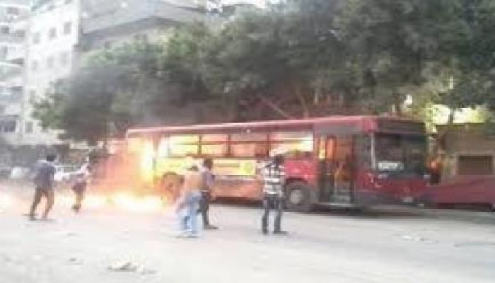 النقل العام: حرق 12 أتوبيسًا بخسائر تتخطى 6 ملايين جنيه