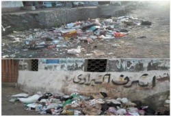 الدقهلية‬ بالصور : معاناة أهالى قرية الصلاحات بدكرنس من تراكم القمامة