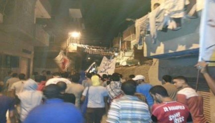 أولتراس نهضاوي ينظم مسيرة ليلية حاشدة بأبوحماد في ذكري مجزرة سيارة الترحيلات