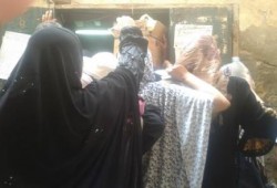 بالصور .. أزمة التموين تعصف بمركز ‏الزرقا بدمياط