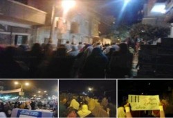 تظاهرة في ‏بني سويف رفضًا لحكم العسكر