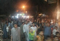 الجيزة: قريتا كفر حكيم وبرقاش تنتفضان تنديدًا بجرائم الانقلاب الدموي