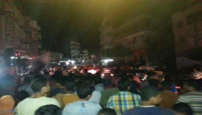 مسيرة للحركات الثورية بأبوحماد تنديداً بتعذيب المعتقلين