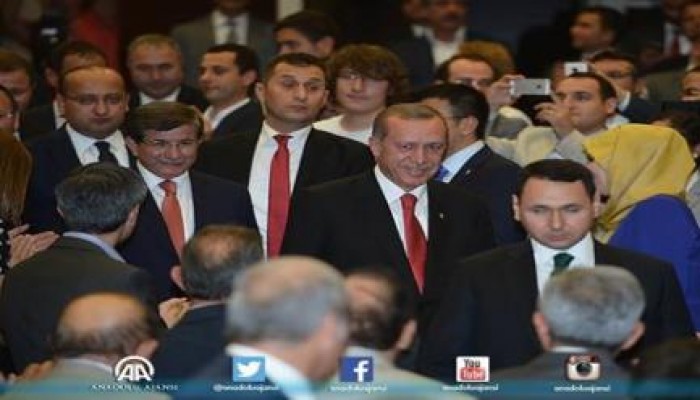 تصريح من ‏داود أوغلو  المرشح لرئاسة حزب العدالة والتنمية و رئاسة الوزراء فى تركيا