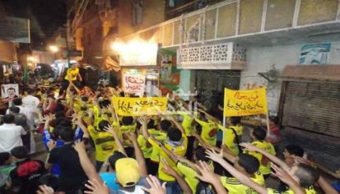 تواصل المسيرات الليلة بالمنصورية في أسبوع القصاص مطلبنا