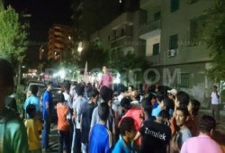 مسيرة ليلية لرفض الانقلاب بـ ‫حلوان‬ رغم القمع الأمني