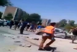 شاهد دمار صواريخ المقاومة في عسقلان المحتلة (فيديو)