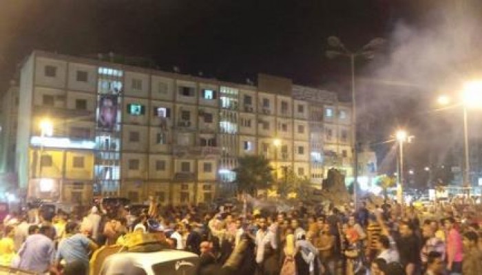 بالصور : ثوار الزيتون و المطرية ينتفضون في ميدان المطرية فى فاعليه ليلية مفاجئة