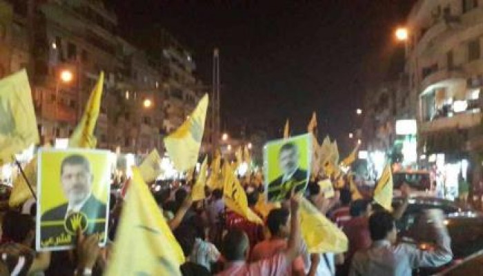 مسيرة ليلية لتحالف دعم الشرعية ضد الانقلاب بمدينة نصر