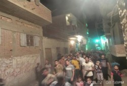 مسيرة ليلية حاشدة رافضة للانقلاب بقرية السكاكره - ههيا - شرقية