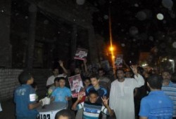 الفيوم : مسيرة ليلية حاشدة ضد الانقلاب بقرية النزله بـ ‫‏يوسف الصديق‬