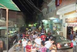 مسيرة ليلية حاشده ضد الانقلاب من امام مسجد النور بقرية الإعلام التابعه لـ ‫‏مركز الفيوم‬