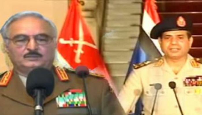 بالفيدو .. مستشار حفتر : نتلقى دعما كبيرا من السيسي