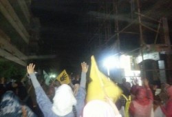 الغربية: مسيرتان بنفس الوقت في قلب مدينة طنطا بشارع البحر ضد الانقلاب العسكرى