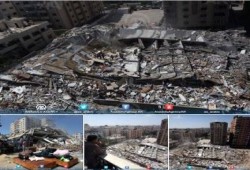 دولة الاحتلال  تستمر في سياسة قصف المنازل والمساجد في غزة