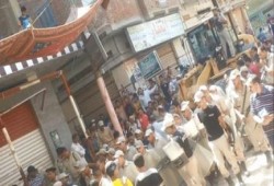 ميليشيات الانقلاب تطلق أعيرة نارية بسوق بالشرقية خلال حملة إزالة اشغالات