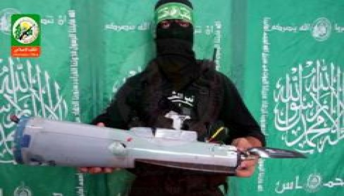 القسام تعلن سيطرتها على طائرة استطلاع صهيونية في غزة