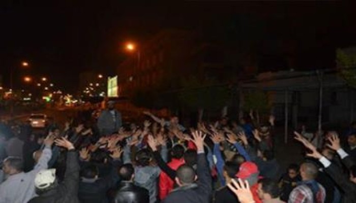 وقفة لأحرار البدرشين تأييدًا للشرعية وأهل غزة