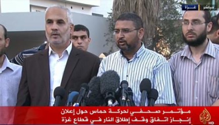 حماس تؤكد التوصل لهدنة ووقف لإطلاق النار بغزة