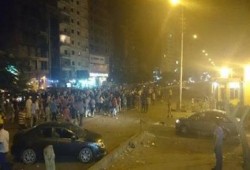 بالصور.. مسيرة ليلية لثوار الألف مسكن للتنديد بالانقلاب وسوء الأحوال المعيشية
