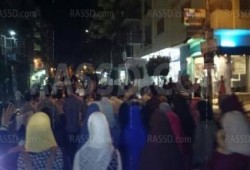 "في تحدي لأمن الانقلاب" مسيرة ليلية مناهضة للانقلاب بجوار أمن الدولة بطنطا