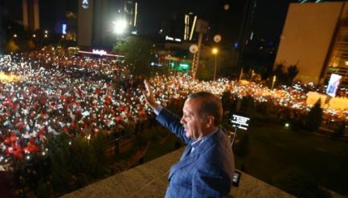 بمناسبة توليه الرئاسة.. "أردوغان" يقيم احتفالاً رئاسياً لضيوفه من 25 بلداً