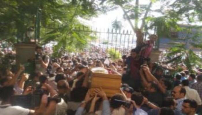 الجزيرة مصر: في جنازة أحمد سيف الاسلام.. حضر الإخوان. وغابت رموز اليسار!