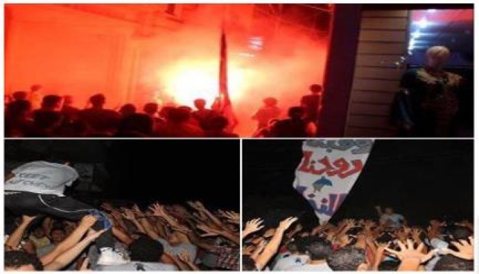 دمياط: اولتراس نهضاوي يشعل الاجواء بمدينة كفر البطيخ