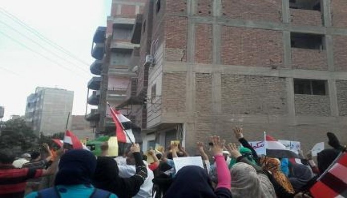 مسيرة بـ "دكرنس" إستجابة لطلب التحالف الوطنى لدعم الشرعيه لإستمرار الحراك الثورى