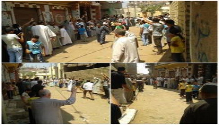 كفرالشيخ : وقفه بمحلة دياى دسوق عقب صلاة الجمعه اليوم