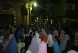 مسيرة ليلية حاشدة للأهالي بـ "منية سندوب" ضمن إسبوع "صوت الغلابة ثورة"
