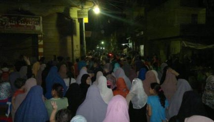 مسيرة ليلية حاشدة للأهالي بـ "منية سندوب" ضمن إسبوع "صوت الغلابة ثورة"