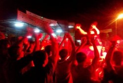 بالصور: ‫‏شباب‬ ربعاوى ببورسعيد :وشعارهم مكملين لاسقاط الانقلاب اللعين:فاعلية مسجد الحرمين